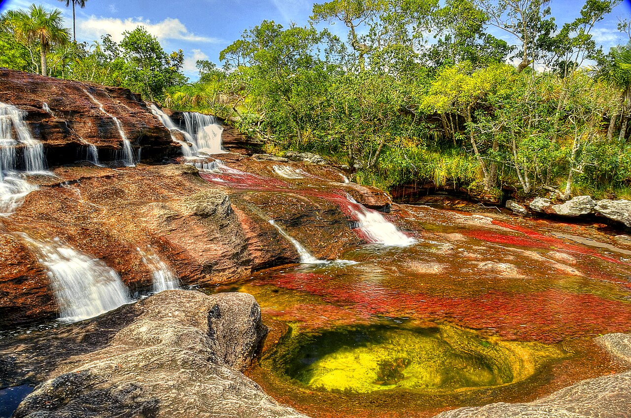 Cascadas Manto de la Virgen, Caño Cristales